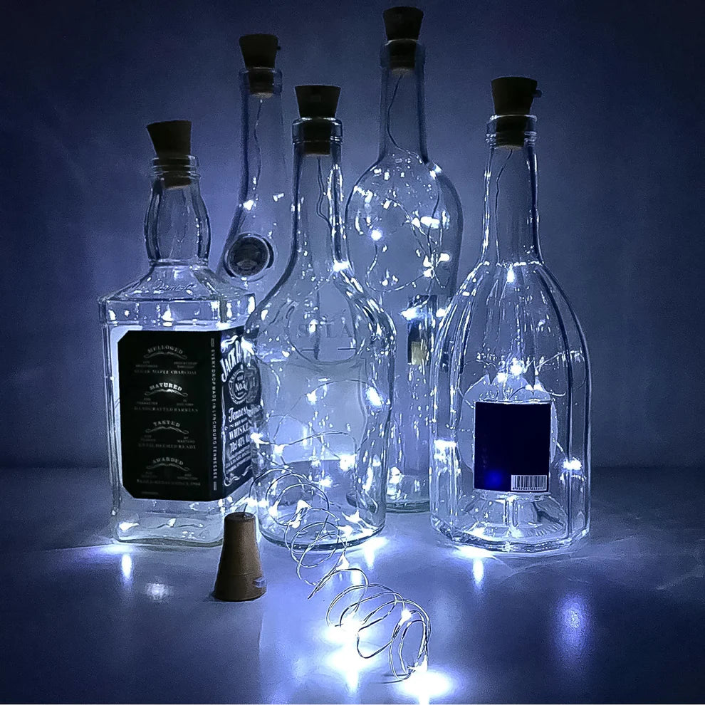 Wine Bottle Cork String Light | Multi LED / 2M Cable