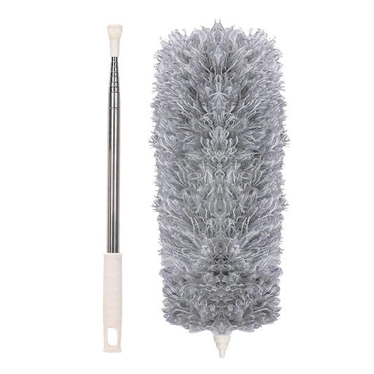 Telescoping Microfiber Duster – 100” Extendable High-Reach Cleaner