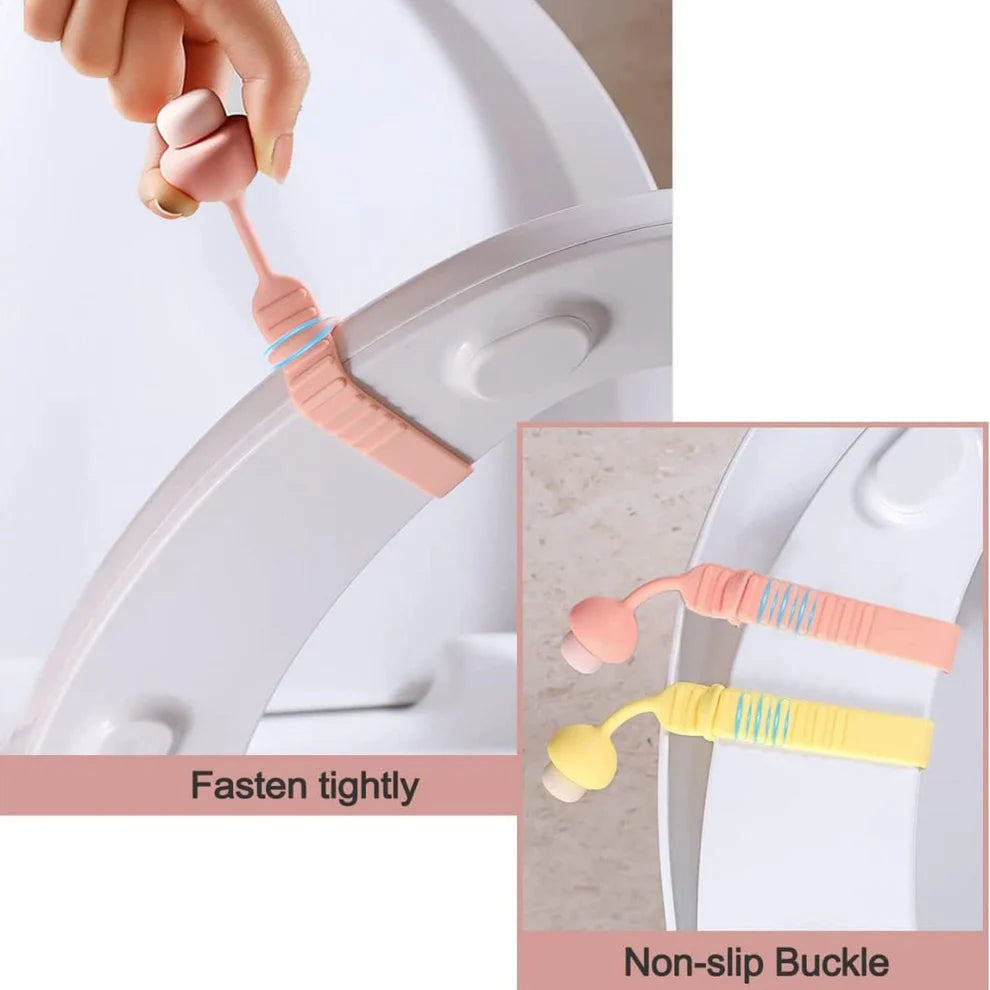 Silicone Toilet Seat Lifter Band