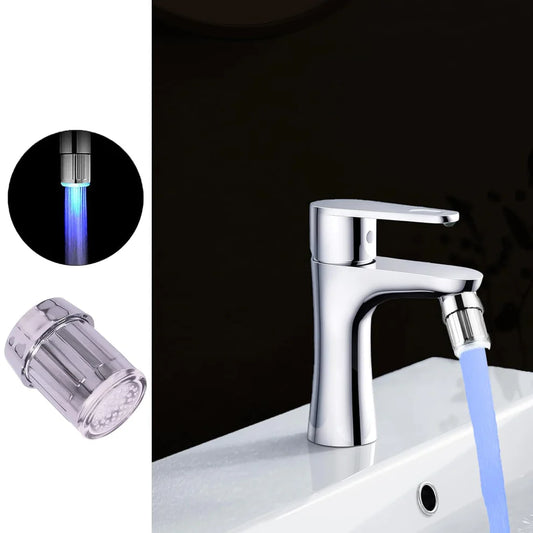 LED Light Stream Faucet Tap Adapter