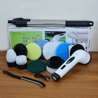 9-in-1 Electric Spin Scrubber