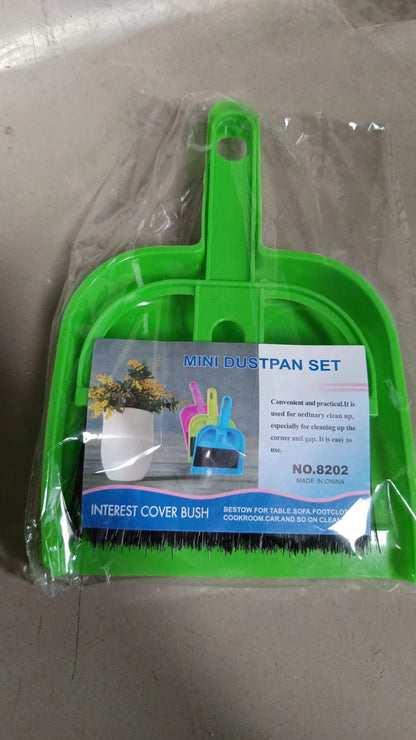 Mini Dustpan with Brush Broom Set for Multipurpose Cleaning