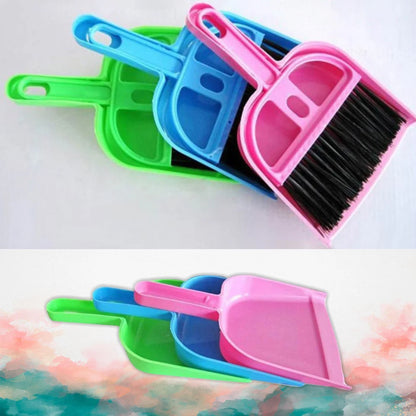 Mini Dustpan with Brush Broom Set for Multipurpose Cleaning