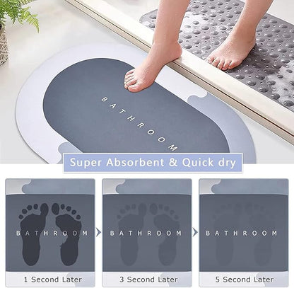 Anti slip Mat, Super Absorbent Floor Mat, Bath Mat, Soft Carpet