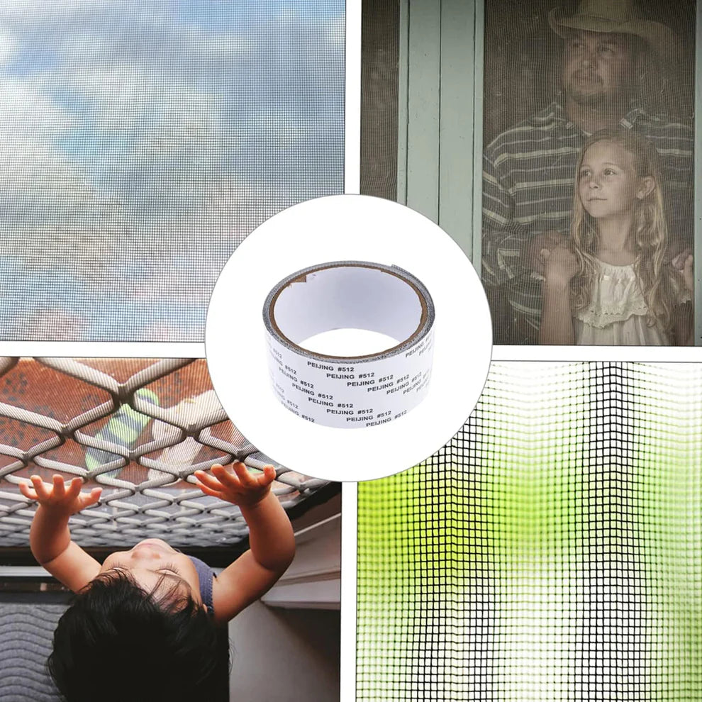 Self-Adhesive Mosquito Net Repair Tape – 2M x 5CM Roll
