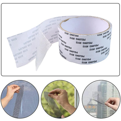 Self-Adhesive Mosquito Net Repair Tape – 2M x 5CM Roll